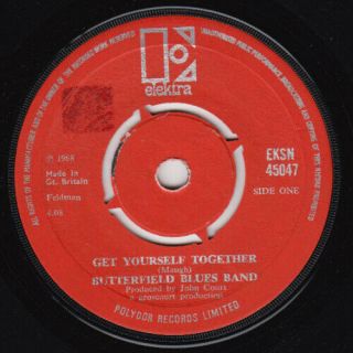 Paul Butterfield Blues Band Get Yourself Together Rare Uk 45 Elektra Mod Dancer