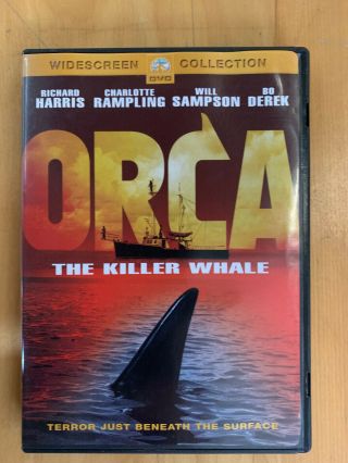 Orca The Killer Whale Rare Us Dvd Cult 70s Monster Movie Ala Jaws