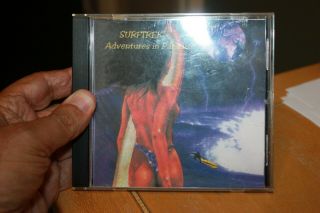Rare Surf Cd - Surftrek - Adventures In Paradise - 1999 - Uk Release - 13 Tracks