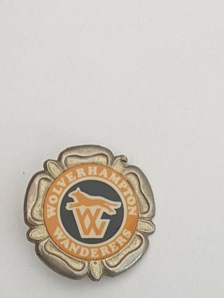 Wolverhampton Wanderers Wolves Very Rare Enamel Badge Coffer London