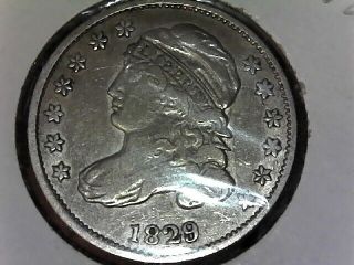1829 Capped Bust Dime Hi Grade Full Liberty Rare Silver Us Coin