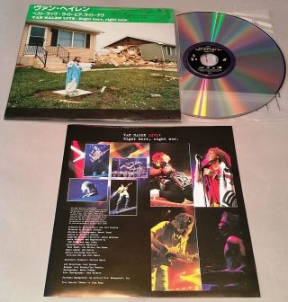 Van Halen (sammy Hagar) - Rare 1993 - " Live - Rhrn " - Japan Import Laserdisc - Shrink