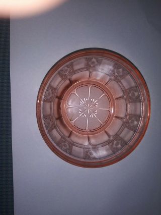 Doric Pink Rare Cereal Bowl.  Jeannette Glass Co.