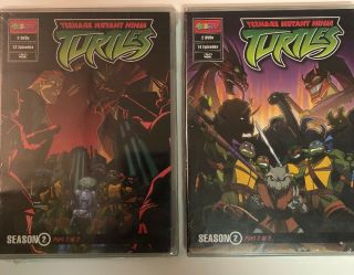 Teenage Mutant Ninja Turtles Season 2: Part 1 Of 2 (dvd 2 - Disc) And 2 Of 2 Rare