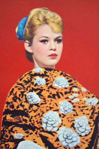 Brigitte Bardot LA FEMME ET LE PANTIN 1959 ORG Japanese Movie Poster VERY RARE 2