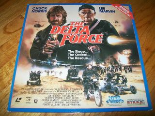 The Delta Force 2 - Laserdisc Ld Very Rare Chuck Norris