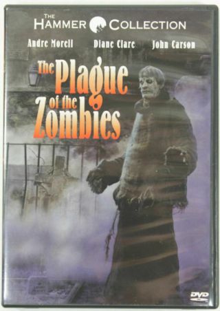 The Plague Of The Zombies (dvd) Anchor Bay Rare Oop Horror Hammer