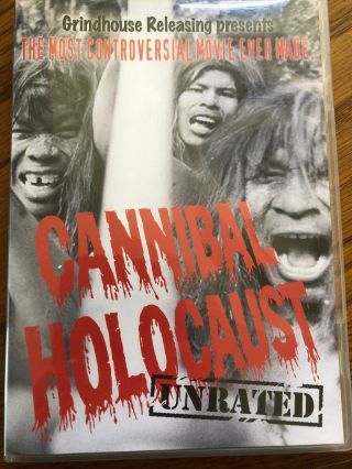 Cannibal Holocaust (dvd,  2008,  2 - Disc Set,  Unrated Deluxe Edition),  Very Rare
