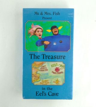 Mr And Mrs Fish Present The Treasure In The Eels Cave Vhs Rare Oop Maine