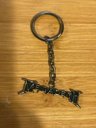 Megadeth Keychain Logo 80 