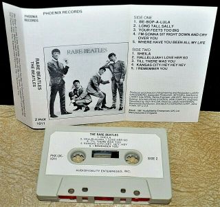 The Beatles - Rare Beatles -   Cassette Tape