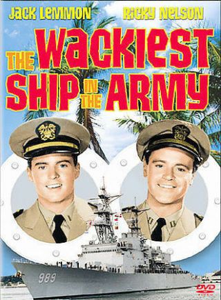 The Wackiest Ship In The Army (dvd,  1960) Ricky Nelson Rare Oop