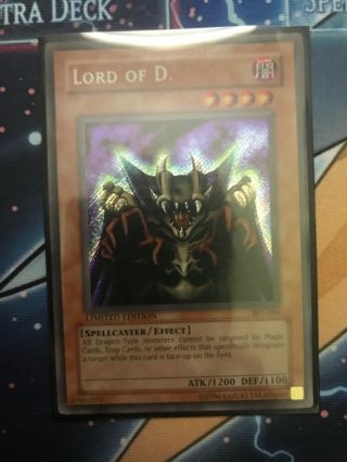 Yugioh Lord Of D.  - Bpt - 004 - Secret Rare - Limited Edition