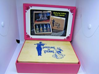 Rare Parfums De Vienne 4 X 7 Ml Mini Edp Perfume Gift Set 18dec39 - T