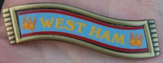 West Ham Fc Are Magic Metal Pin Badge Rare Vgc