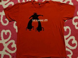The Flaming Lips Yoshimi Battles Robots Promo T Shirt Xl Concert Rare Vintage