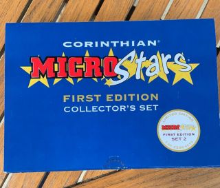 Rare Corinthian Microstars First Limited Edition Collectors Set 2
