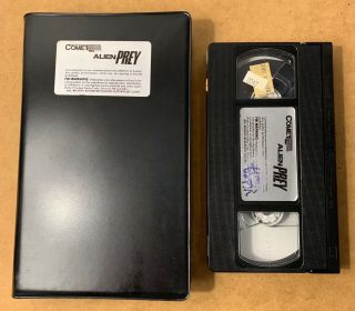 ALIEN PREY Comet Continental VHS horror gore big box RARE Terror On Tape 2