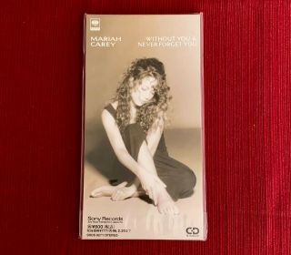 Mariah Carey " Without You " Ultra - Rare Japanese Promo 3 " Cd Single Snap Case