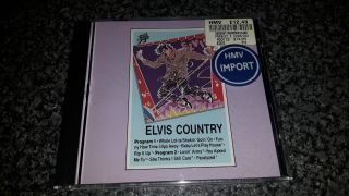 Elvis Presley Elvis Country Cd Rare Usa 1988 6330 - 2 - Rre Sound Value Series
