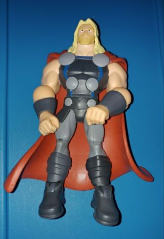 Marvel Comics Mighty Thor Pvc Disney Store Figure 6 " Rare Hard To Find Mcu