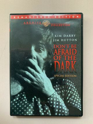 Dont Be Afraid Of The Dark Rare Dvd 70s Tv Horror Movie Classic Show