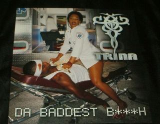 Trina Da Baddest 12x12 Rare In Store Sexy Promo Poster Flat 2000 Album