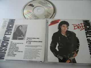 Michael Jackson Bad Cd Rare Intros Early 11 Trk Made In Japan Didp - 10645 11a2