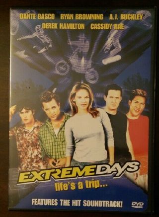 Extreme Days Dvd Out Of Print Rare Independent Gem Classic Oop