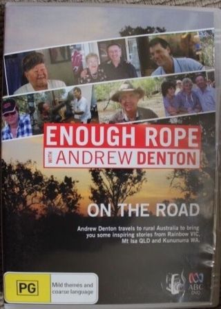 Enough Rope: Andrew Denton - On The Road Oop Rare Deleted R4 Pal Abc Television
