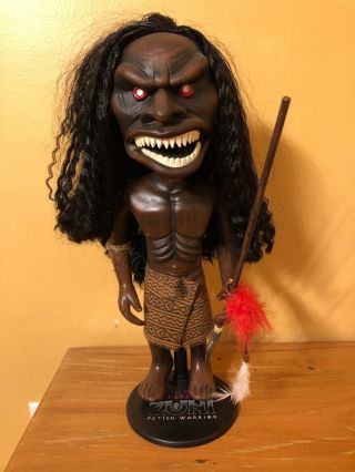 Trilogy Of Terror Zuni Fetish Warrior Majestic Studios 2004 Doll Rare Read Des