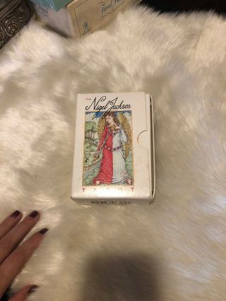 The Nigel Jackson Tarot Card Deck & Book Set Extremely Hard To Find Rare & Oop