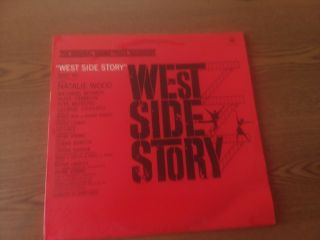 Exc.  1960 Rare Leonard Bernstein West Side Story (track Js 2070 Lp33