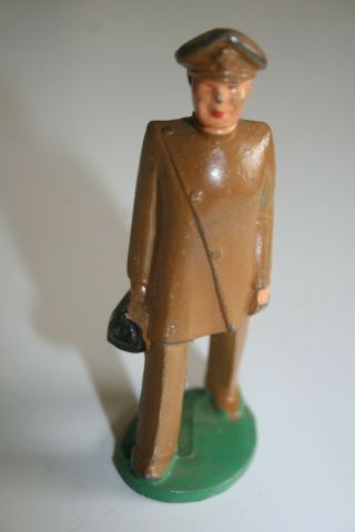 Vintage Manoil Lead Toy Soldier Rare Doctor Medic