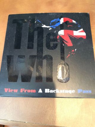 The Who View From A Backstage Pass Fan Club Live 2 Cd Keith Moon Rare Oop