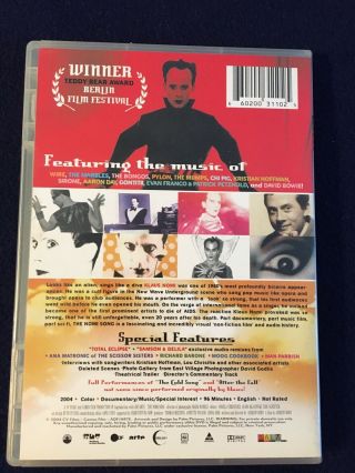 The Nomi Song - The Klaus Nomi Odyssey DVD,  Rare And Oop,  with David Bowie 2