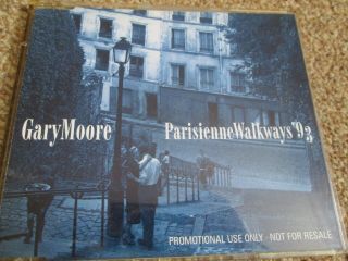Rare Promo Gary Moore Parisienne Walkways Cd Uk Virgin 1993