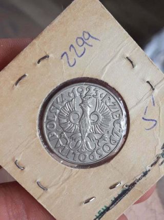 50 groszy 1923 poland UNCIRCULATED RARE 2