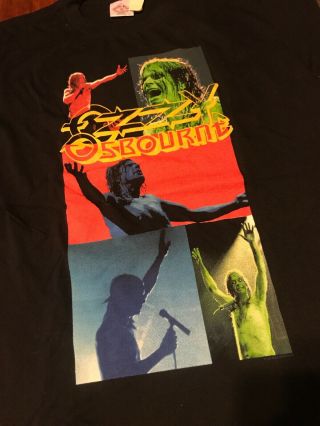 Vintage Rare 1994 Ozzy Osbourne Black Sabbath Licensed Concert T - Shirt
