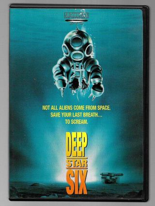 Deep Star Six (dvd) Rare & Oop,  Hard To Find 1988 Sci - Fi Vg Cond,  Freeshippin