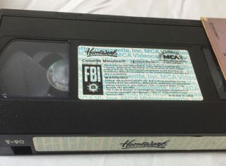 Homework.  MCA Videocassette VHS.  80 ' s Teen Sex Comedy.  Rare.  Joan Collins 3