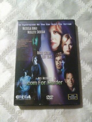 . Com For Murder (oop Rare Sensormatic 2003 Dvd) Nastassja Kinski,  Jeffery Dean