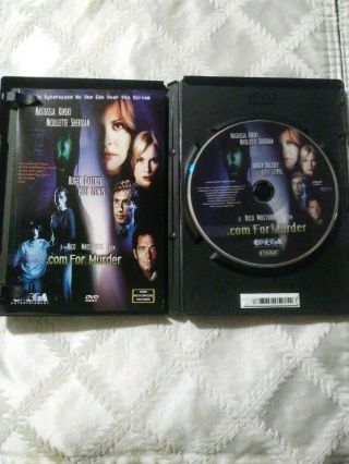 . Com For Murder (OOP RARE Sensormatic 2003 DVD) Nastassja Kinski,  Jeffery Dean 3