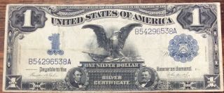 Series Of 1899 $1 Silver Certificate Large Note Rare