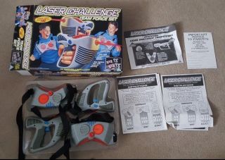 Laser Tag Challenge Team Force Set Toymax 1998 Vintage Rare (only 1 Vest)