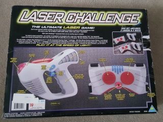 Laser Tag Challenge Team Force Set Toymax 1998 Vintage RARE (Only 1 Vest) 4