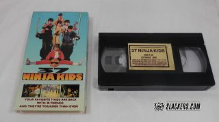 37 Ninja Kids (1982) Rare Oop Vhs Martial Arts Family Action Karate Kid Kung Fu