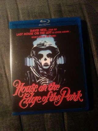 House On The Edge Of The Park Blu Ray.  Rare 80s Horror Exploitation Code Red