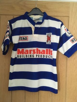 Vintage Rare Stag Halifax Rugby League Shirt 1990 