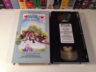 Willy The Sparrow Rare Hungarian Family Animation Vhs 1989 Oop Htf Jozsef Gemes